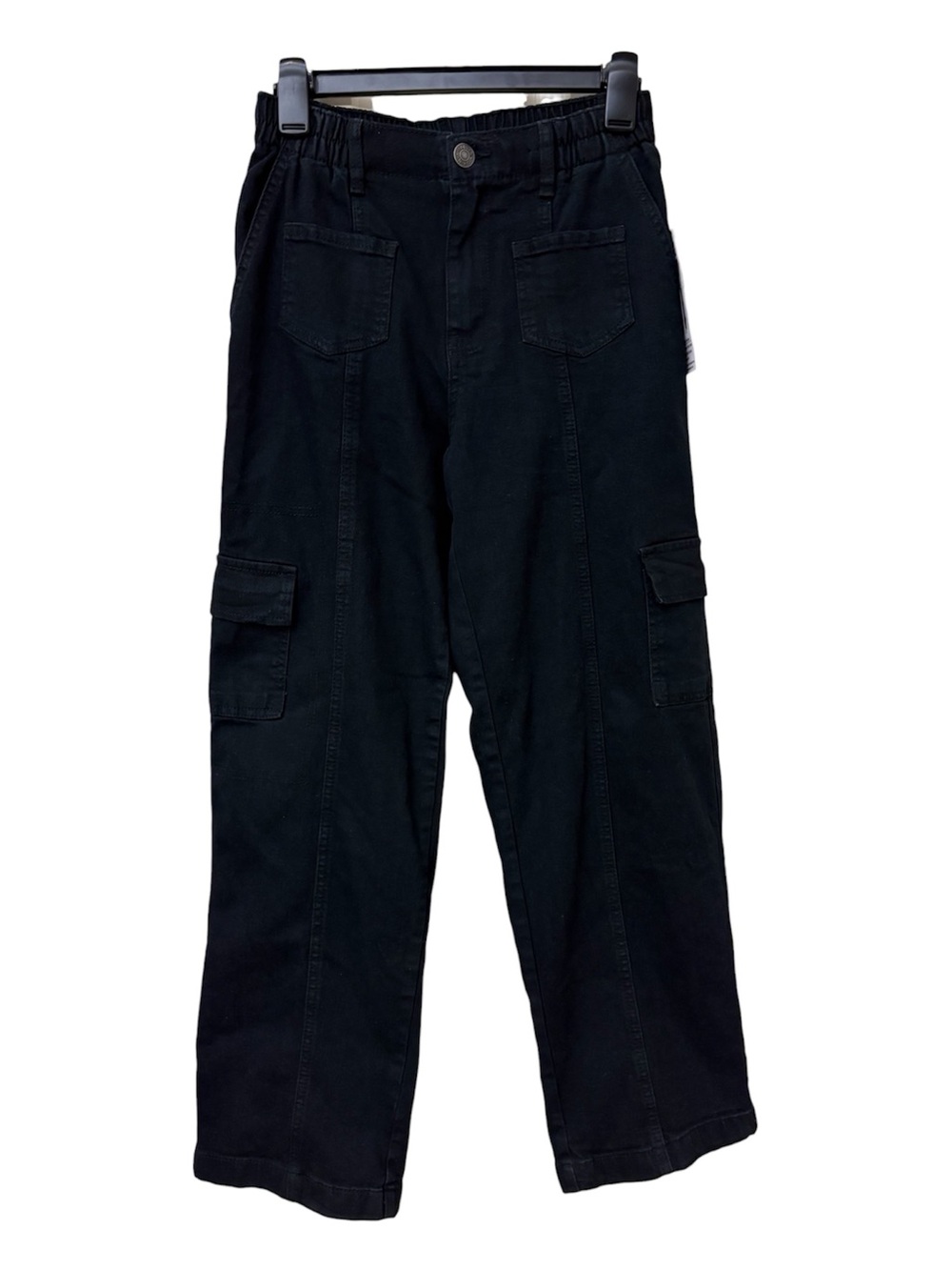 Women's Black High Rise Straight Leg Cargo Utility Skater Jeans Size S (3-5)